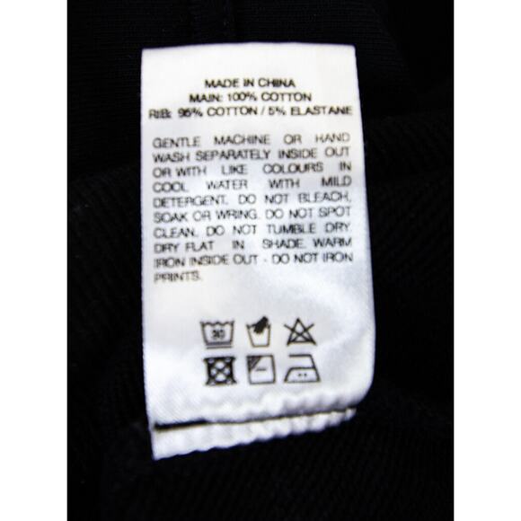 Perks And Mini Black Logo P.A.M. Hoodie Sweatshirt Men's Size Small - Picture 7 of 8